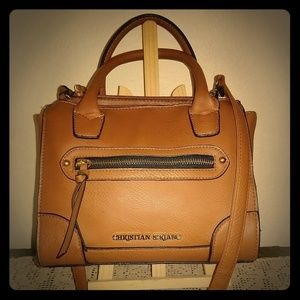 Christian Siriano Brown Crossbody Handbag Purse